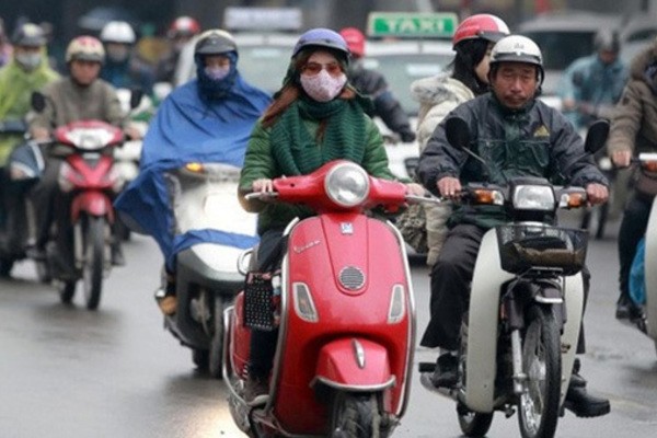 Du bao thoi tiet 16/1: Khong khi lanh do bo, mien Bac mua ret