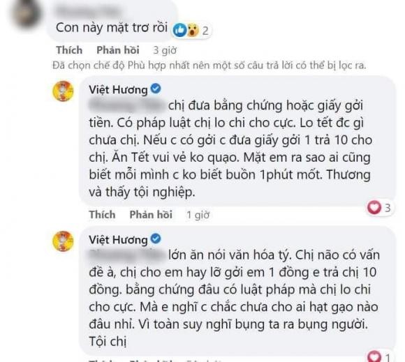 Viet Huong dap tra cang det khi bi antifan nhac vu tu thien