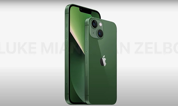 iPhone 13 mau xanh la bat ngo lo dien trong su kien “Peek Performance”