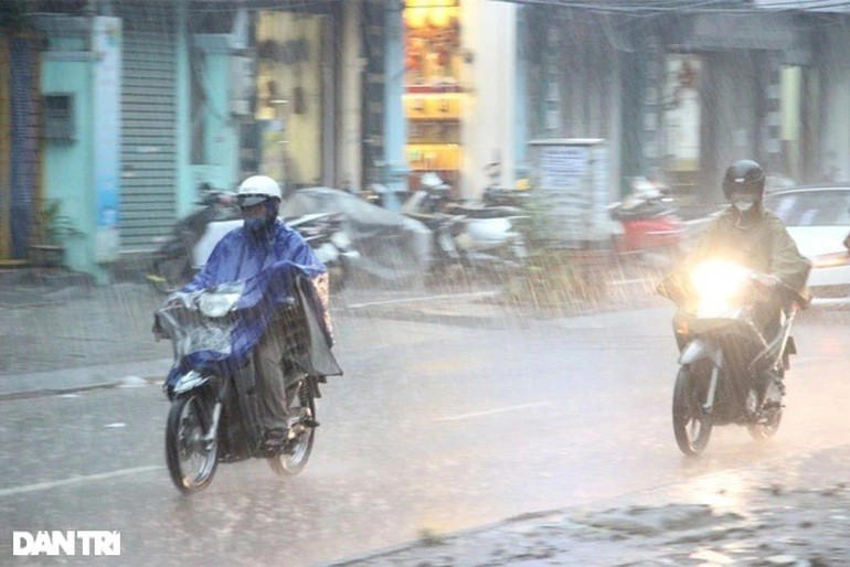 Mien Bac don khong khi lanh, co noi mua rat to