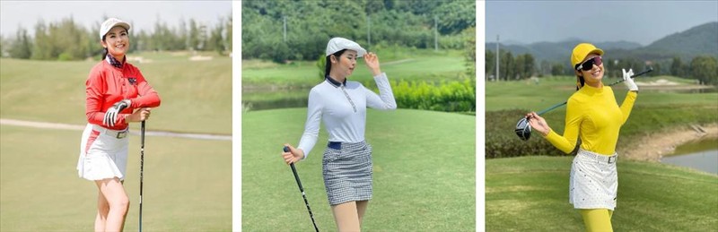 Pham Huong he choi golf la kin mit, khac han dan Hau que nha-Hinh-11