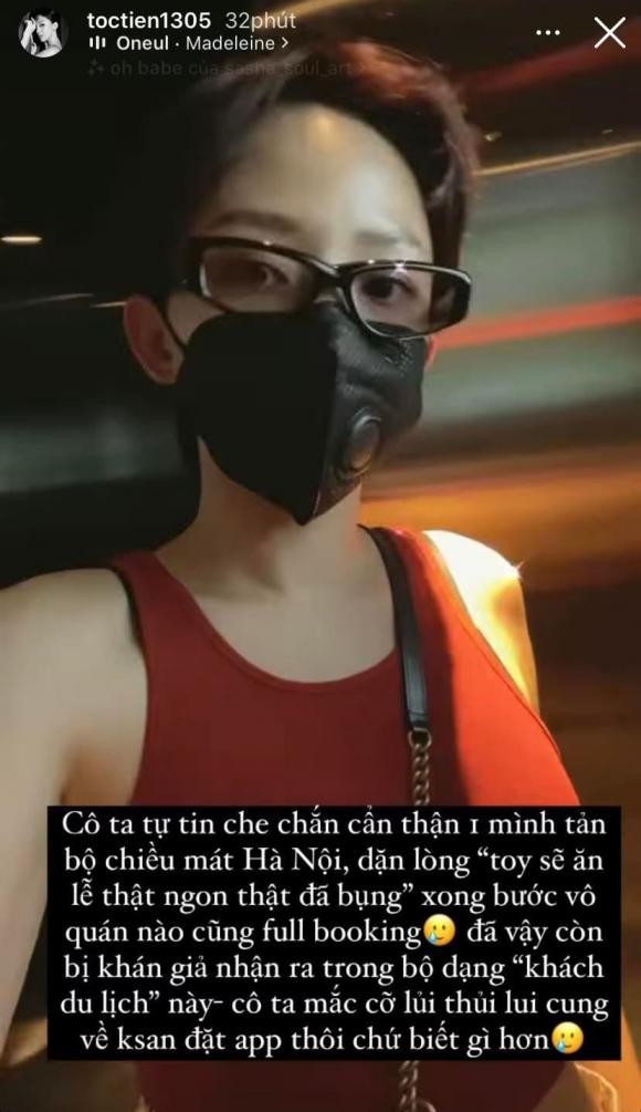 Chuyen do khoc do cuoi cua Toc Tien khi o Ha Noi ngay le mot minh