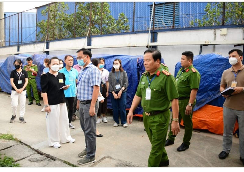 Hai Phong: Tam dinh chi mot so hang muc tai cong ty Giay Aurora