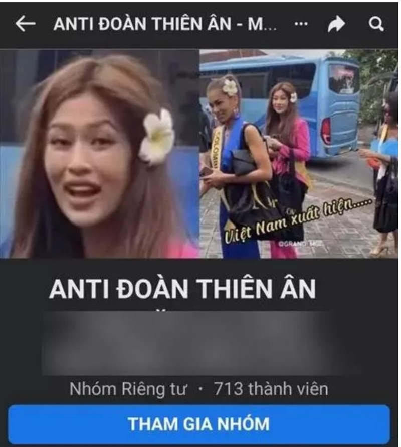 Hoa hau Thien An bi anh huong boi anti-fan