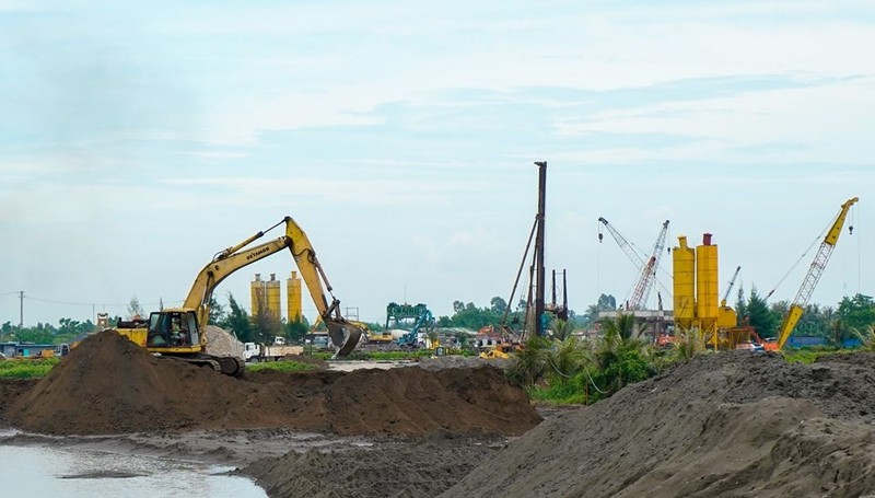 Thieu cat, duong ven bien Hai Phong - Thai Binh co nguy co cham tien do