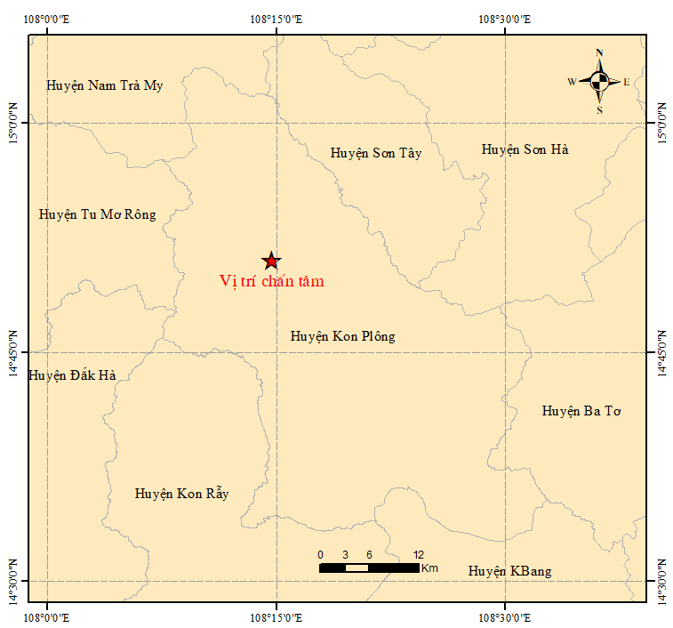 Kon Tum: Bon tran dong dat lien tiep trong mot ngay