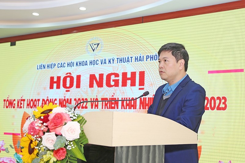 Lien hiep cac Hoi KH&KT Hai Phong tong ket cong tac nam 2022-Hinh-2