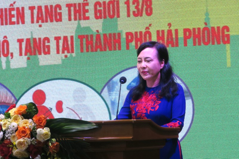 Hai Phong: Hon 1.200 nguoi dang ky hien mo tang tai BV Viet Tiep