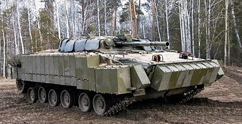 Nga tung xe chien dau bo binh BMP-3 ban dac biet vao chien truong Ukraine-Hinh-2