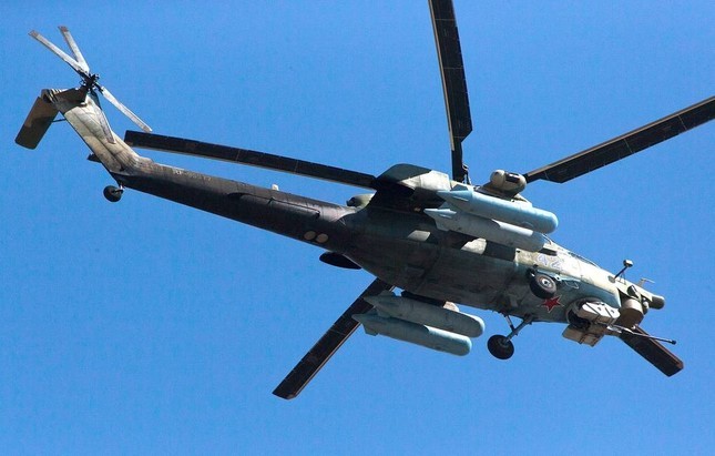 Roi truc thang Mi-28 cua Quan doi Nga, phi hanh doan thiet mang