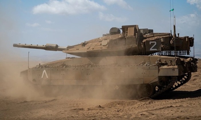 Xe tang Merkava IV Barak cua Israel khong ngung duoc cai tien-Hinh-4