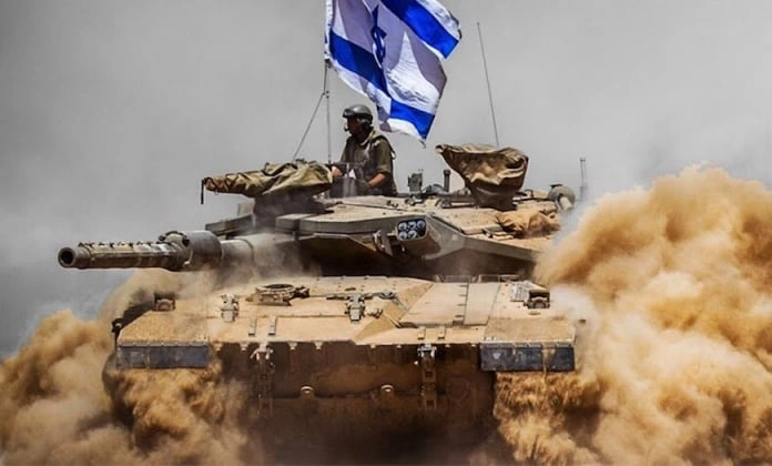 Xe tang Merkava IV Barak cua Israel khong ngung duoc cai tien