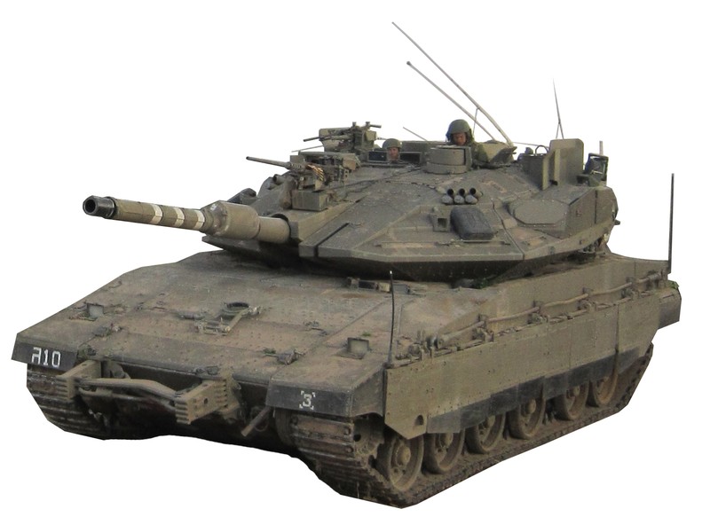 Xe tang Merkava IV Barak cua Israel khong ngung duoc cai tien-Hinh-9