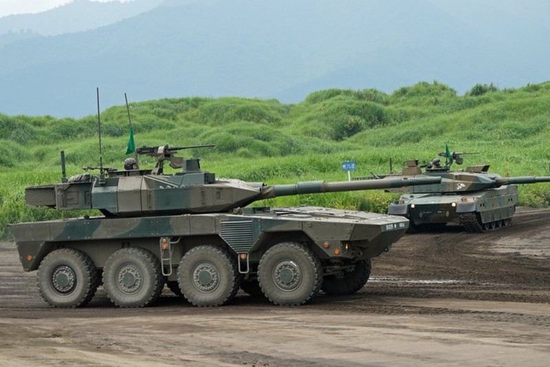 Can canh xe tang banh lop Type-16 cuc “ngau” cua Nhat Ban-Hinh-12