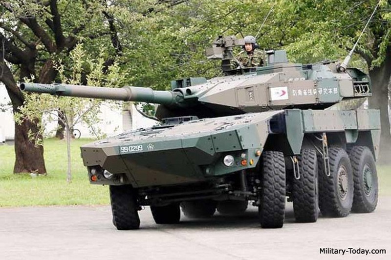 Can canh xe tang banh lop Type-16 cuc “ngau” cua Nhat Ban-Hinh-5