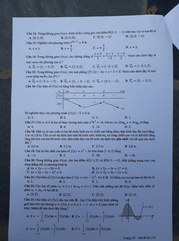 Dap an cac ma de thi mon Toan THPT quoc gia 2019-Hinh-95