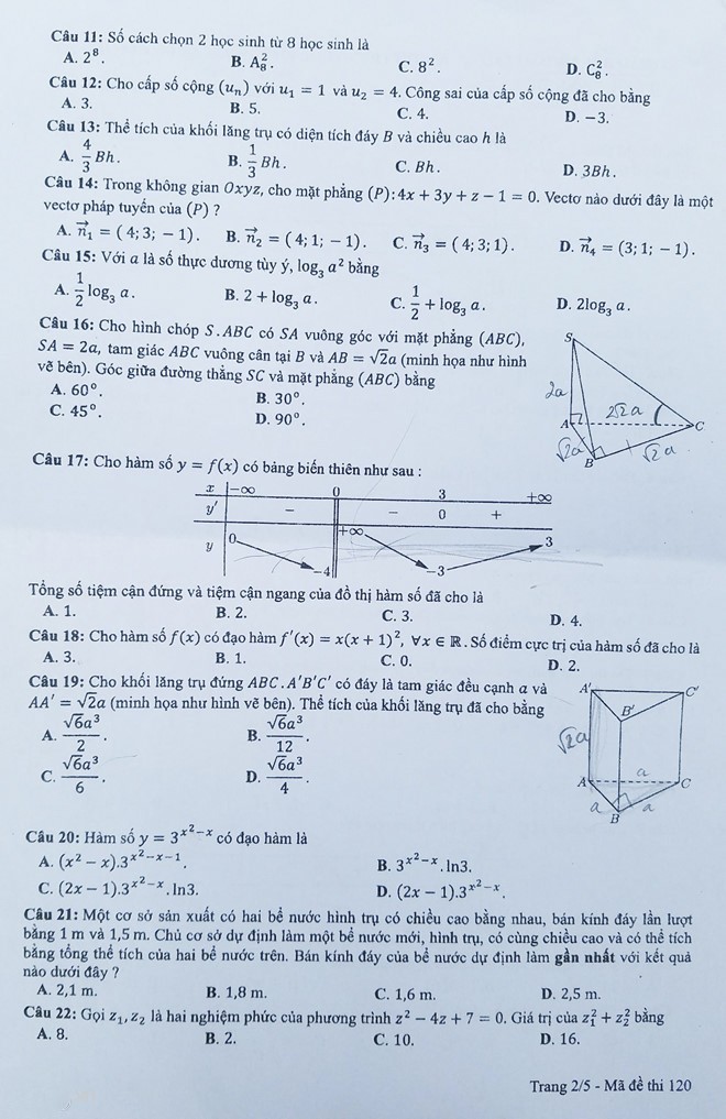 De thi va bai giai mon Toan THPT quoc gia 2019-Hinh-2