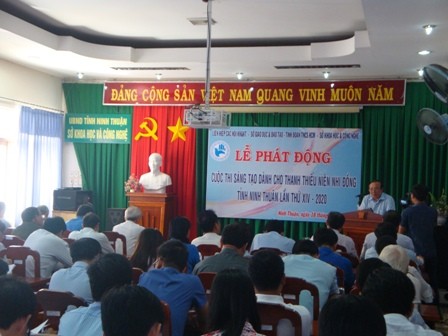 Ninh Thuan: Phat dong Cuoc thi Sang tao lan thu XIV