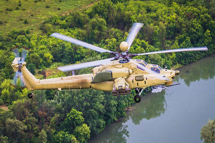 Vua thu nghiem o Syria, Mi-28UB da duoc san xuat hang loat