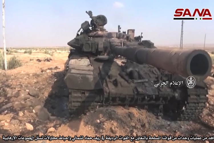 Dung nhu pha: T-90 o Syria, chiec chay den, chiec nat bet-Hinh-2