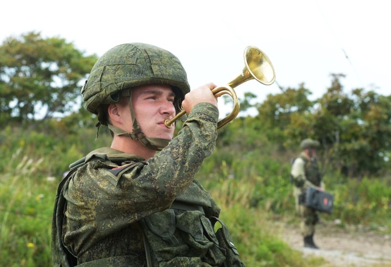 Ket thuc tap tran Vostok-2018, Quan doi Nga 