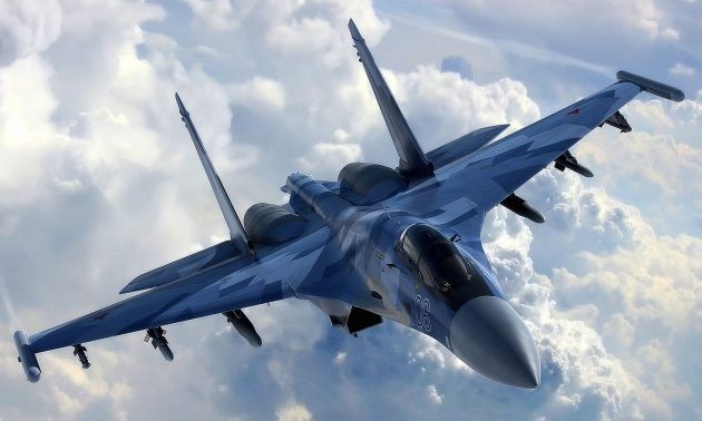 Phi cong Su-35 Nga ke khoanh khac khoa muc tieu F-22 o Syria