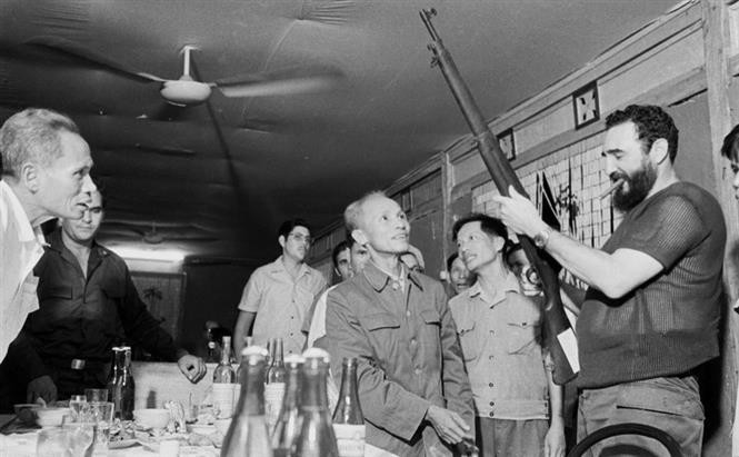 Hinh anh lanh tu Fidel Castro tai vung giai phong mien Nam Viet Nam-Hinh-3