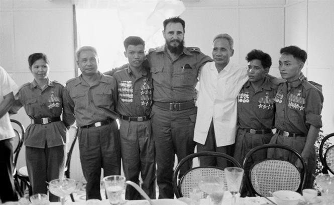 Hinh anh lanh tu Fidel Castro tai vung giai phong mien Nam Viet Nam-Hinh-7