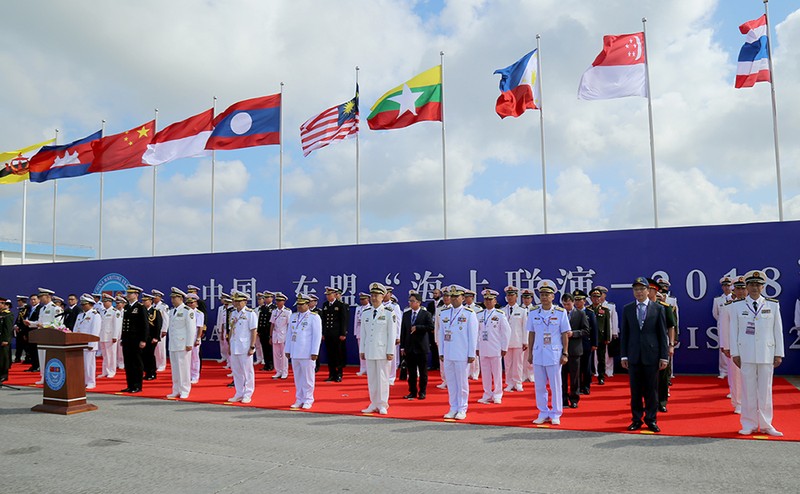 Khai mac Dien tap hang hai Asean-Trung Quoc nam 2018-Hinh-2