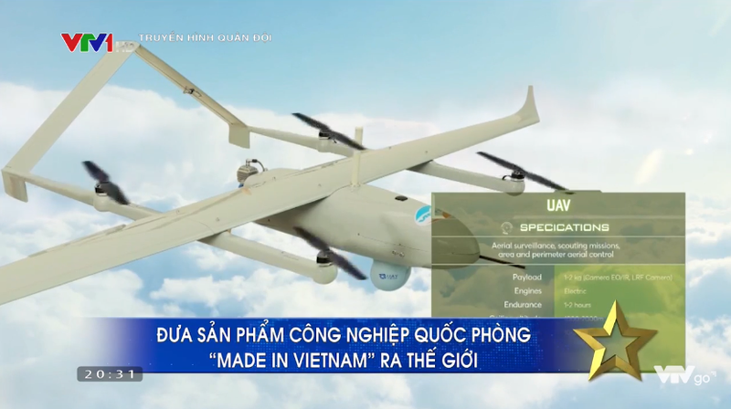 Bao Anh he mo thong tin ve UAV hien dai cua Viet Nam