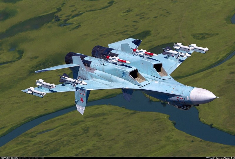 Vai tro bat ngo cua tiem kich Su-27SM3 trong Khong quan Nga-Hinh-7