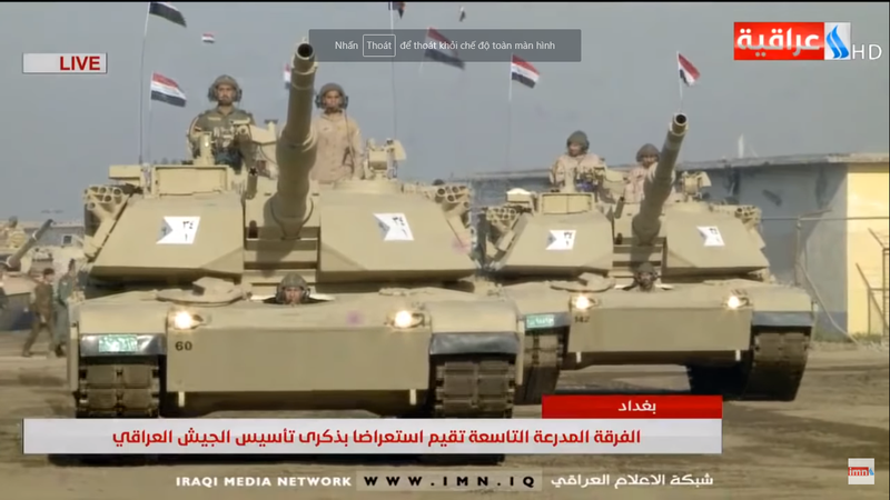 Iraq lan dau duyet binh hoanh trang voi tang T-90S-Hinh-2