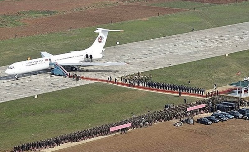 Chuyen co cua chu tich Kim Jong-un tung bay thu toi Ha Noi-Hinh-6