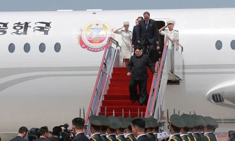 Chuyen co cua chu tich Kim Jong-un tung bay thu toi Ha Noi