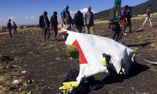 Ethiopia tim thay hop den may bay roi khien 157 nguoi chet