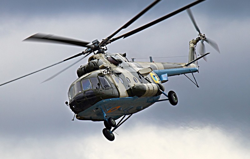 Mi-8 Ukraine “gay canh” toan bo phi hanh doan thiet mang