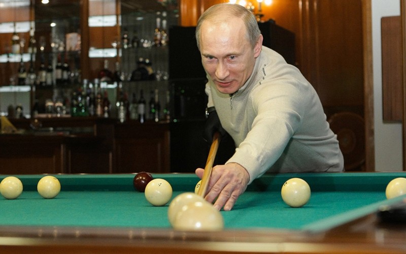 Ong Putin o dau sau nhung gio lam viec cang thang