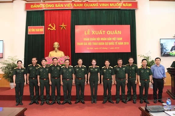 Doan QDND Viet Nam xuat quan tham gia Army Games 2019-Hinh-6