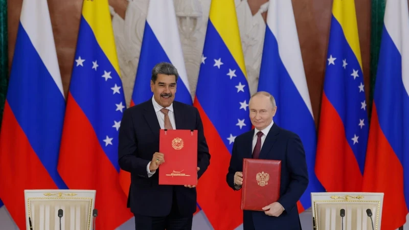 Nga va Venezuela ky thoa thuan doi tac chien luoc