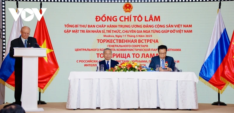 Tong Bi thu To Lam: Tiep tuc phat trien quan he tot dep Viet - Lien bang Nga-Hinh-2