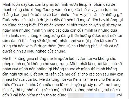 Vo cu Bang Kieu noi gi khi duoc khuyen gianh tai san cho con?-Hinh-2