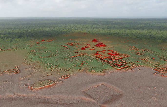 Mat than LiDAR quet radar, bat ngo lo ra thu do “vuong quoc Ran”