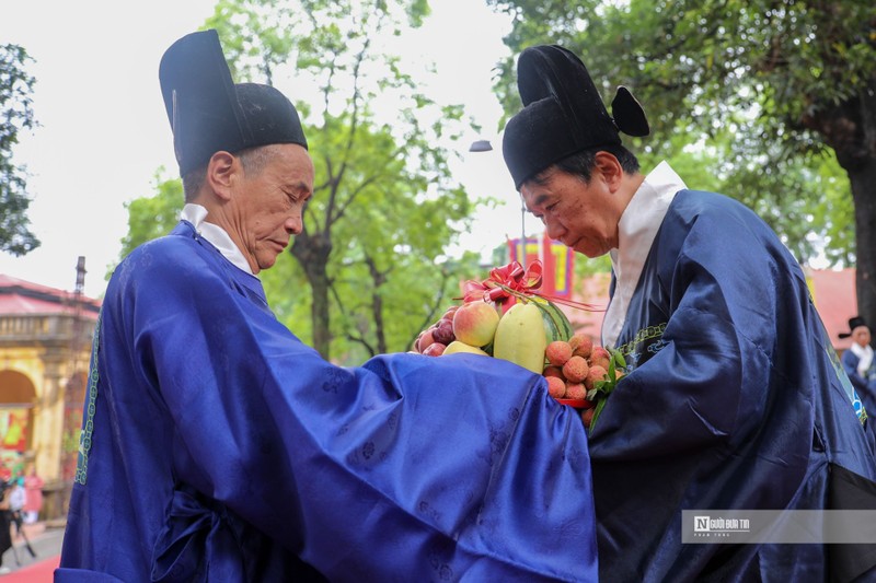 Tai hien nghi le Tet Doan Ngo cung dinh tai Hoang Thanh Thang Long-Hinh-6