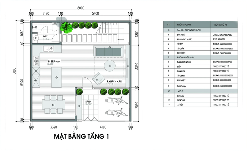 Thiet ke nha ong cho cap vo chong 9x yeu thich phong cach hien dai