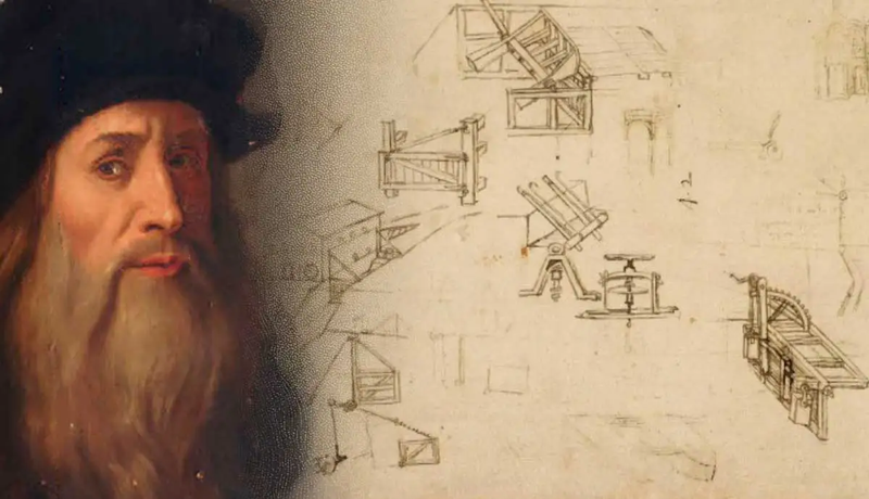 Chan dong Leonardo da Vinci bi nghi la thien tai xuyen khong-Hinh-2
