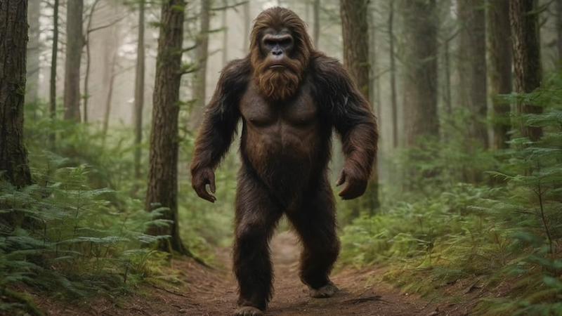 Kinh ngac quai vat Bigfoot hien nguyen hinh giua man dem-Hinh-5