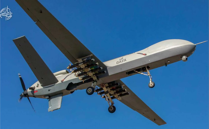 Iran gioi thieu UAV tan cong Gaza, loi canh bao den Israel