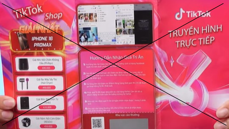Giả TikTok shop gửi quà 0 đồng, “móc túi” hàng tỷ đồng - Hình 3 Gia TikTok shop gui qua 0 dong, “moc tui” hang ty dong-Hinh-3