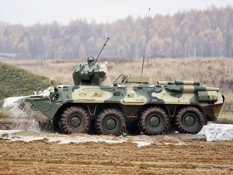 Khoanh khac xe thiet giap BTR-82 cua Nga no tung o Syria-Hinh-12