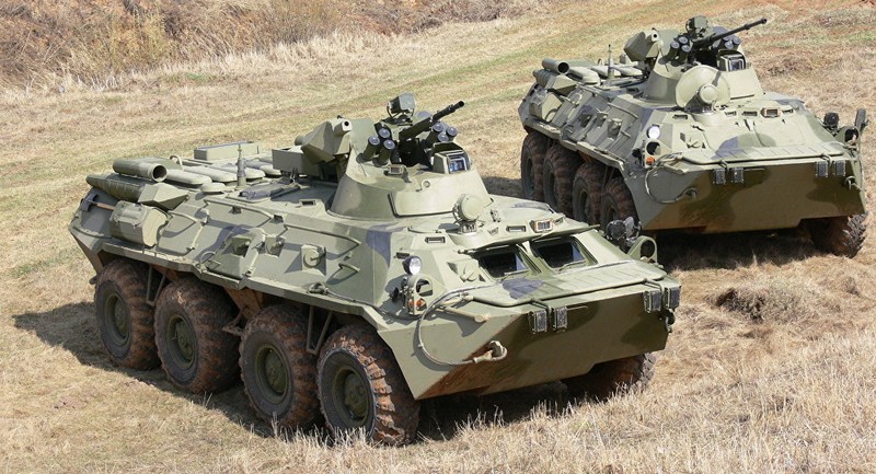 Khoanh khac xe thiet giap BTR-82 cua Nga no tung o Syria-Hinh-6